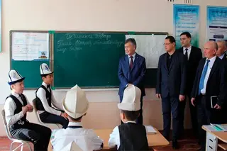 Ambassador of Kyrgyzstan to Uzbekistan visits Manas village in Jizzakh region