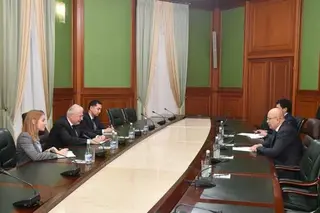 Furkat Sidikov holds a meeting with the Ambassador Extraordinary and Plenipotentiary of Germany