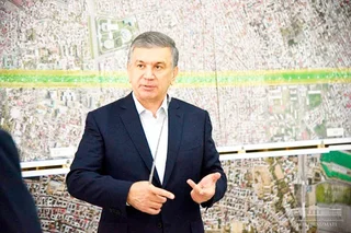 Шавкат Мирзиёев ознакомился с проектами по строительству «Samarkand city»