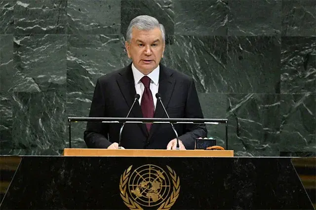 Мирзиёев на 80-й сессии Генассамблеи ООН призвал к реформе Совета Безопасности и укреплению роли международных институтов