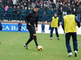About 14,000 people watch Ronaldo�s master class