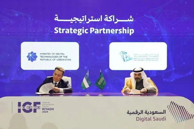 O‘zbekiston va Saudiya Arabistoni IT sohasida hamkorlik qiladi