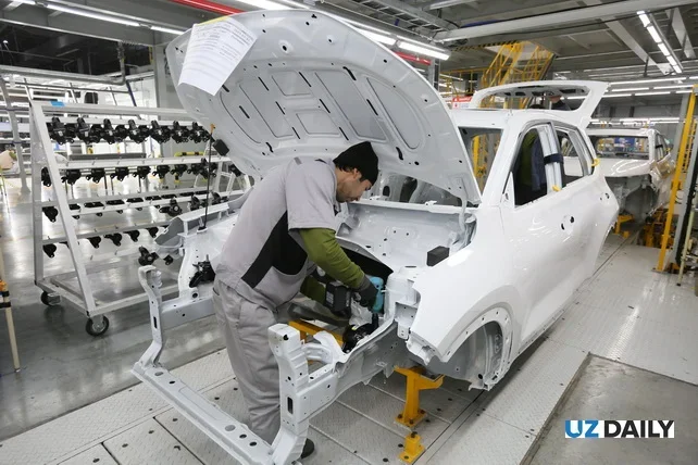 Uzbekistan passenger car production up 2.4 times in 10 years