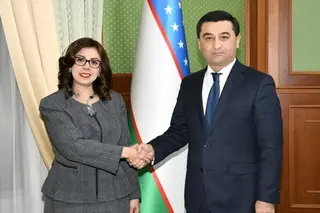 Bakhtiyor Saidov receives the Ambassador of Egypt
