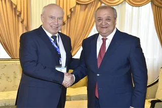 Глава МИД Узбекистана принял Сергея Лебедева