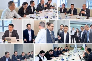 UzeltekhsanoatAssociation hosts delegation Jezetek
