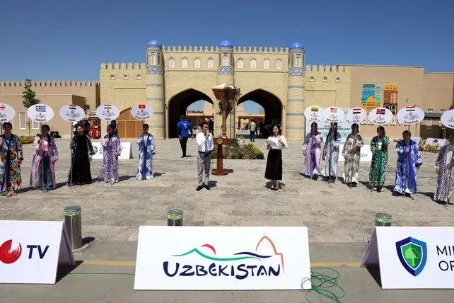 В Хиве стартовал международный турнир "V International Pahlavon Mahmud Strongmen Games"