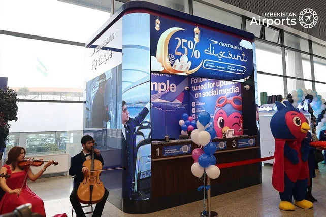 Centrum Air Ticket Office Opens at Tashkent International Airport