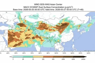 Special Commission Warns of Possible Short-Term Dust Storms in Tashkent