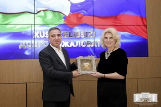 Deputy Khokim of Tashkent holds meeting with the delegation of St. Petersburg