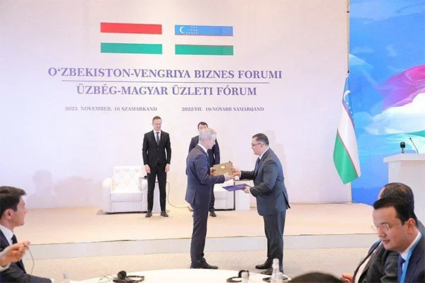 Uzbek-Hungarian business forum takes place in Samarkand