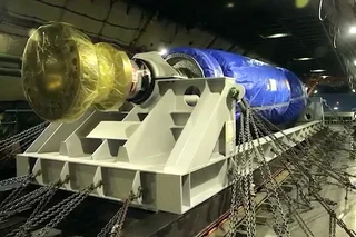 “ACWA Power” Сирдарёга турбина ишини тиклаш учун янги ротор етказиб берилди