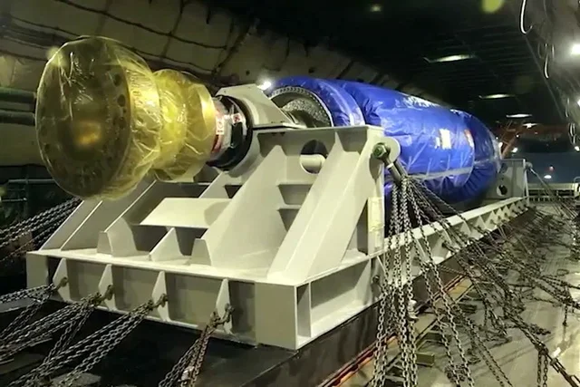 A New Rotor Delivered to Sirdarya TPP to Restore Turbine Operation