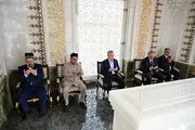 Президент посетил мемориальный комплекс Хазрати Хизр в Самарканде