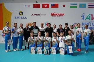 Завершился чемпионат Центральной Азии по волейболу среди юниоров