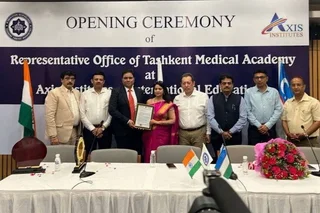 A representative office of the Tashkent Medical Academy opened in Delhi