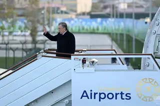 President departs for Navoi region