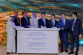Masdar начала строительство крупнейшего ветропарка в Казахстане за $1,4 млрд
