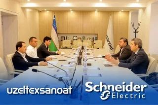 Schneider Electric изучает потенциал электротехнической отрасли Узбекистана