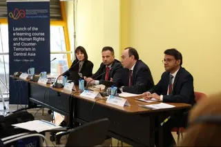 The UN Counter-Terrorism Office and ISMI launch an e-learning course on countering terrorism in Central Asia