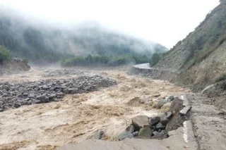 Forecasters warn of the danger of mudflows in the mountainous regions of Uzbekistan