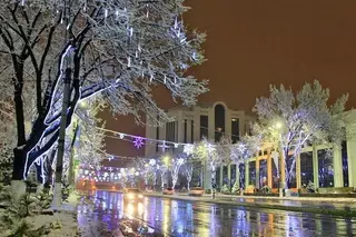Uzhydromet predicted snow on the territory of Uzbekistan