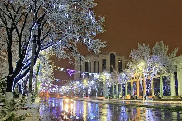 Uzhydromet predicted snow on the territory of Uzbekistan
