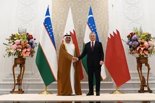 O‘zbekiston Prezidenti Qatar delegatsiyasini qabul qildi