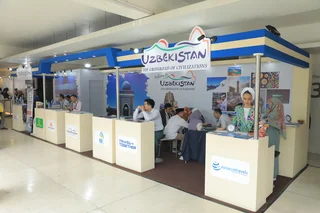 A delegation of Uzbekistan is participating in the "Halal Fair Jakarta" tourism fair