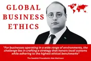 Swedish Pracademic Alex Matrsson Highlights the Critical Role of Business Ethics in Global Strategy