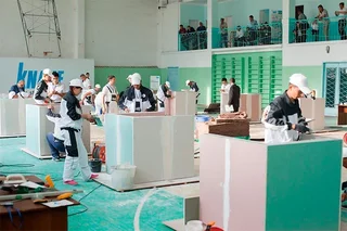 Команда Маргилана выиграла конкурс «Мастер строительно-отделочных работ»