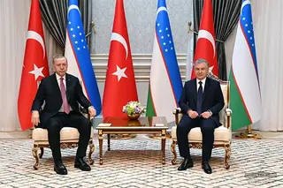Presidents of Uzbekistan and Turkey hold face-to-face talks