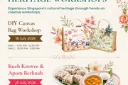 Discover Singapore's Creative & Culinary Heritage in Chinatown Singapore with Family-Friendly Weekend Workshops