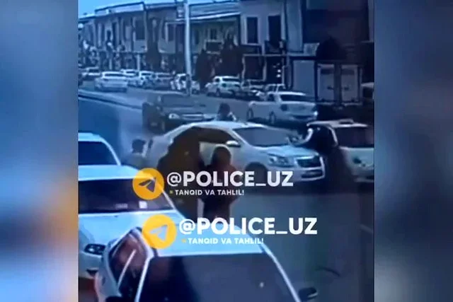 Cobalt driver runs over a traffic police officer in Bukhara region