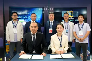 Uzcosmos and STAR.VISION sign memorandum on cooperation