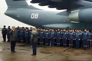 Отряд МЧС Узбекистана вернулся на Родину