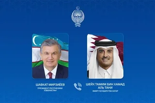 Oʻzbekiston va Qatar yetakchilari telefon orqali muloqot qildilar