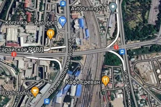 Мост, ведущий к аэропорту Ташкента, временно закрыт