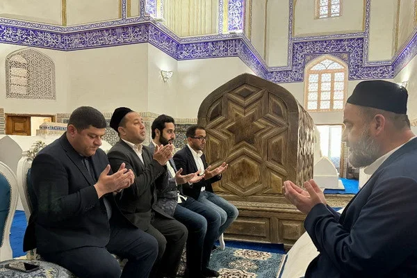 Representatives of the UAE delegation visited the facilities of Bukhara