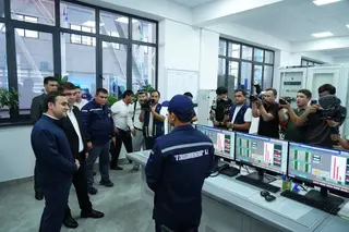 В Наманганской области запустили две малые ГЭС