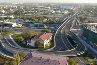 Реконструкция Сергелийского авторынка завершена на 95%