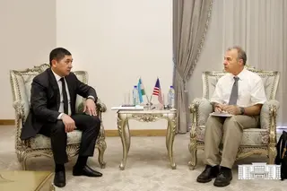 Tashkent Deputies meets with USAID Local Government Advisor