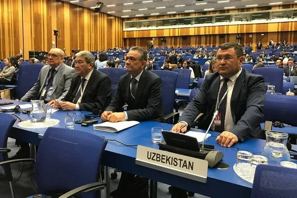 A delegation of Uzbekistan takes part in the IAEA General Conference