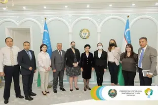 Ministry of Pre-school Education hosts a meeting with the officials of USDA and Mercy Corps