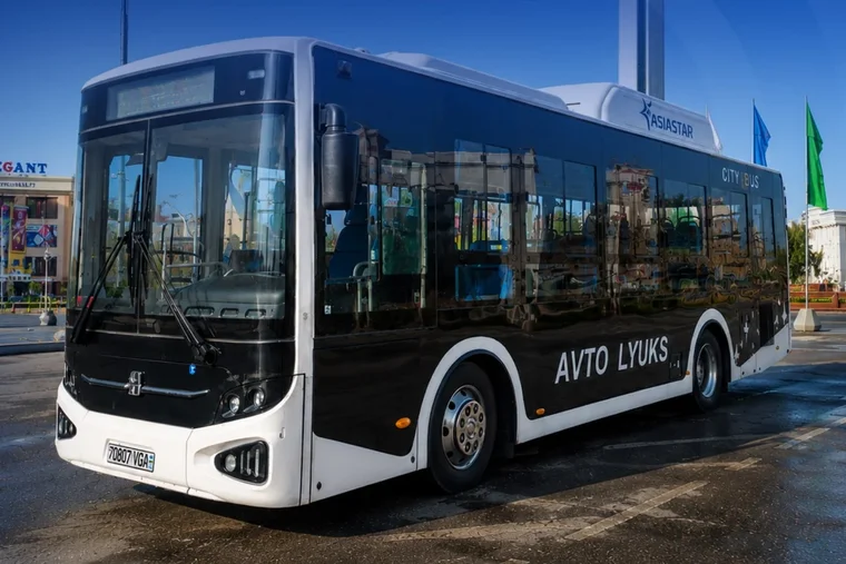 В Карши доставили партию современных автобусов из Китая