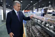 Мирзиёев ознакомился с производством умных счётчиков воды