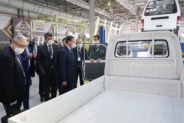 Kazakh-Uzbek automobile assembly line launched in Kostanay