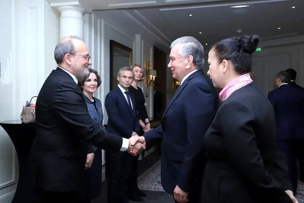 Shavkat Mirziyoyev holds a meeting with the leadership of the French Development Agency
