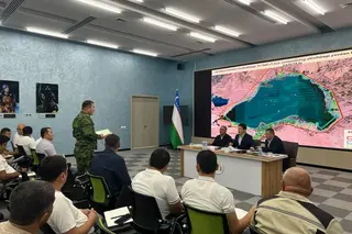 Тудакульское водохранилище в Узбекистане преобразуют в туристическую зону