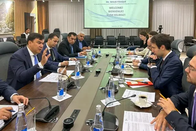 Fransiya va O‘zbekiston atrof-muhit, iqlim va qayta tiklanadigan energiya bo‘yicha hamkorlikni muhokama qilmoqda